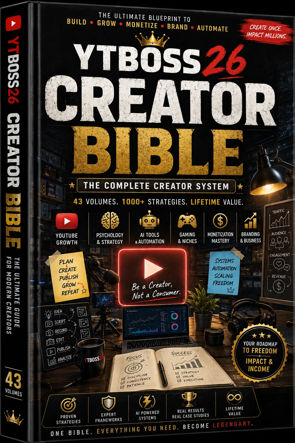 YTBOSS26 Creator Bible English Edition cover